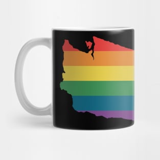 Washington State Rainbow Mug